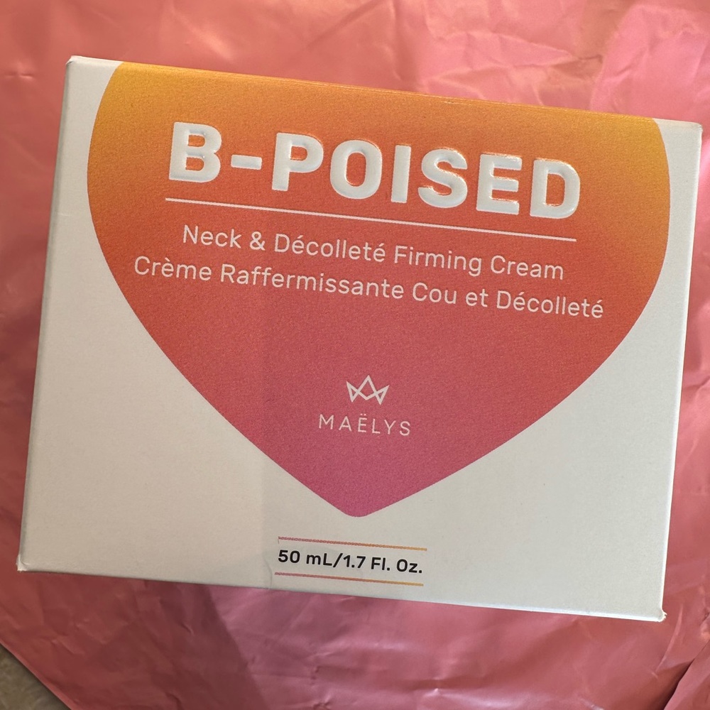 Maely’s B Poised neck, decolte cream